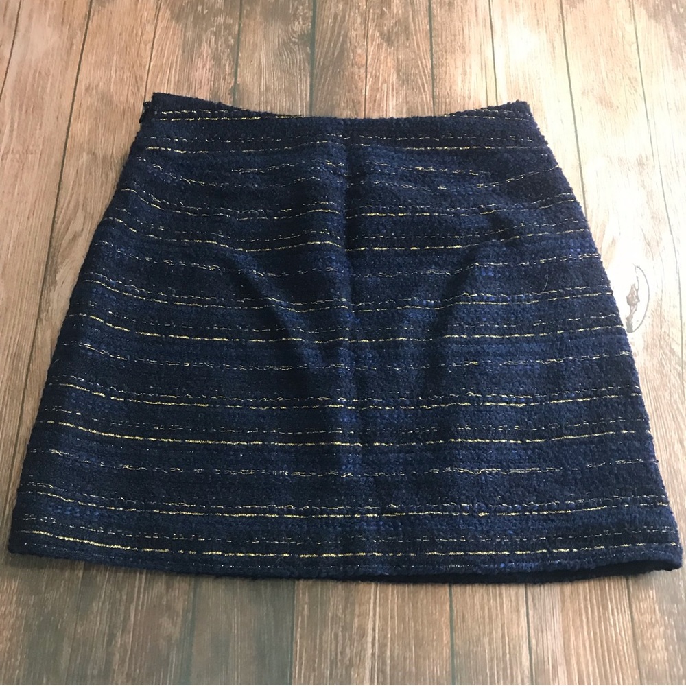 Loft Wool Blend Skirt Size 6 NWT